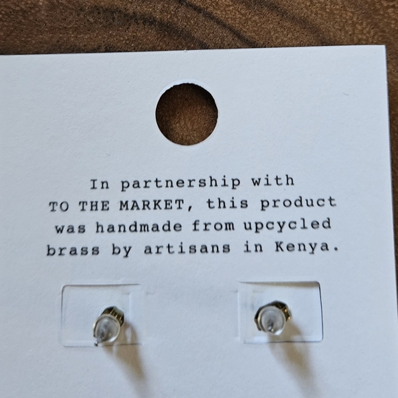 Madewell Hoop Dream Links Dangle Earrings NWT - Picture 3 of 4